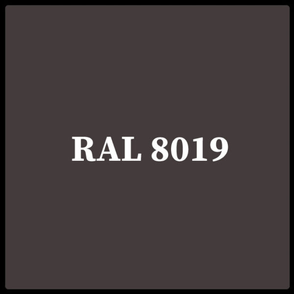 Гладкий лист 0,5 мм "Модуль Украина" Глянец RAL 8019