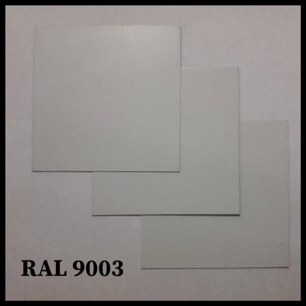 Гладкий лист 0,5 мм "Модуль Украина" Глянец RAL 9003
