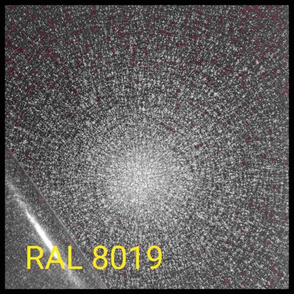 Стальной лист Marcegaglia • оцинкованный 0.5 мм с полимерным покрытием • МАТ • RAL 8019