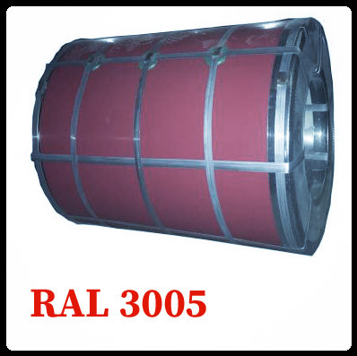 Сталь SeAH Steel оцинкованная в рулонах с полимерным покрытием AKZO NOBEL (Юж.Корея) 3005 красное вино 2 Сталь SeAH Steel оцинкованная в рулонах с полимерным покрытием AKZO NOBEL (Юж.Корея) 3005 красное вино - Зображення 2