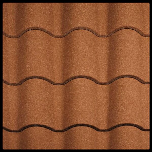 Композитная черепица Metrotile Romana ( Terra-Cotta )