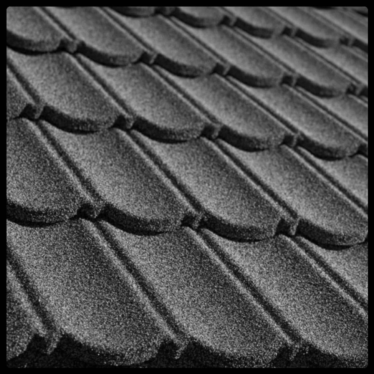 Композитная черепица QUEENTILE Classic — Black 1 Композитная черепица QUEENTILE Classic — Black