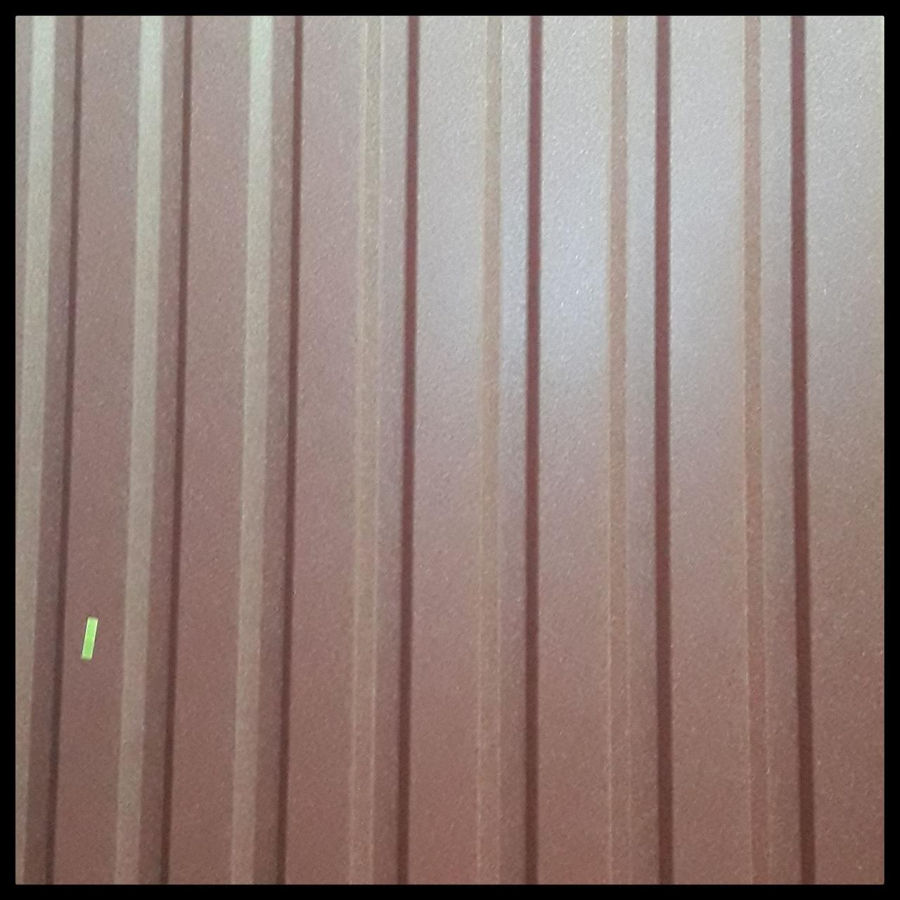 Профнастил стеновой С-10 RAL 8017 коричневый 0,45 мм - Китай 1 Профнастил стеновой С-10 RAL 8017 коричневый 0,45 мм - Китай