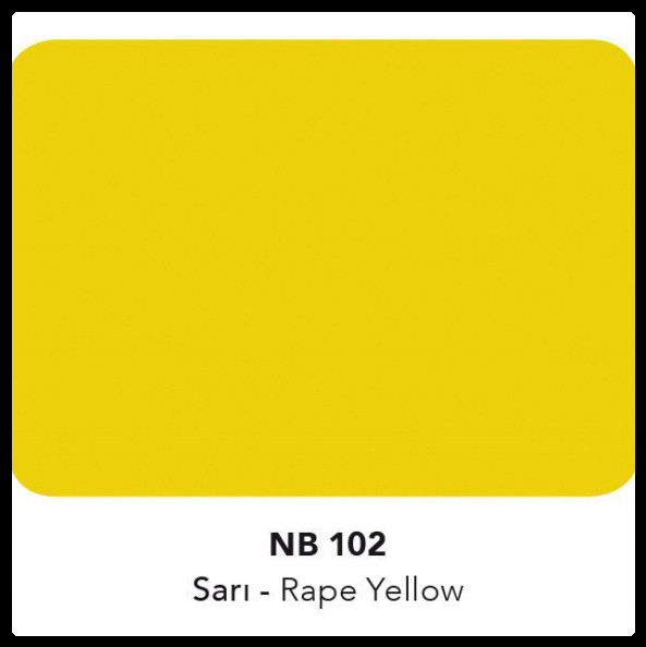 Алюминиевые композитные панели Naturalbond 5 мм NB 102 Rape Yellow