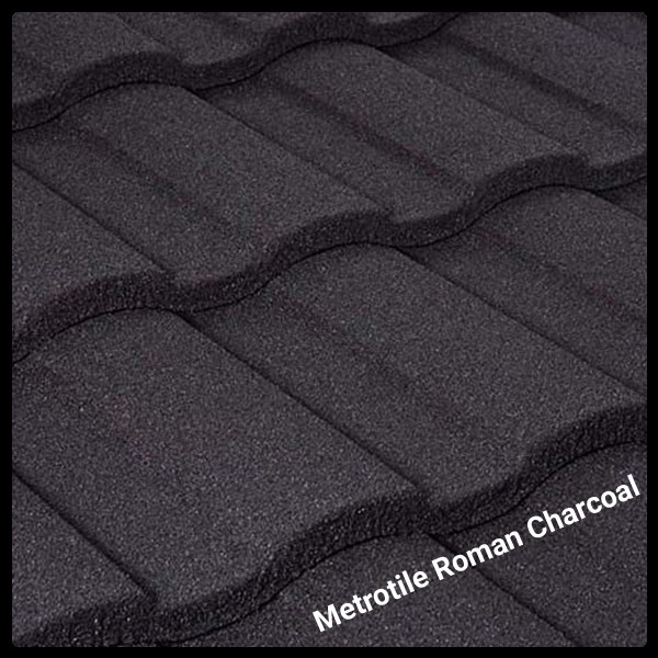 Metrotile Roman Charcoal Композитная черепица (Николаевская область)
