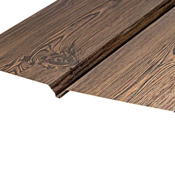 Металлосайдинг Панельная доска Венге структурный