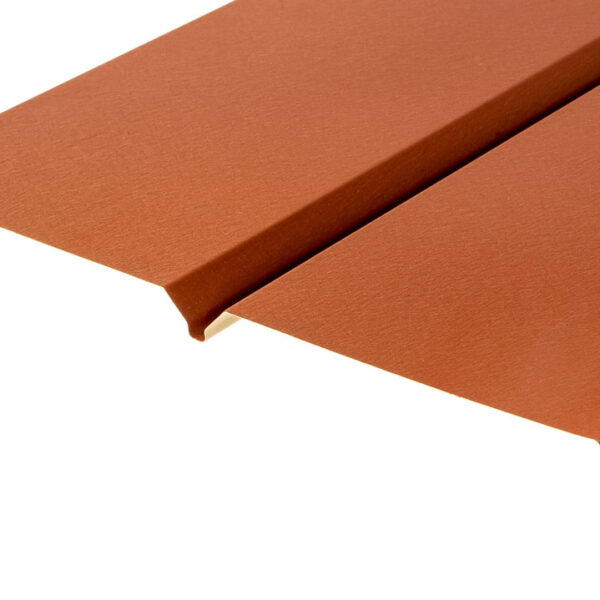 Панельная доска RAL 8004 МАТ, металлический сайдинг