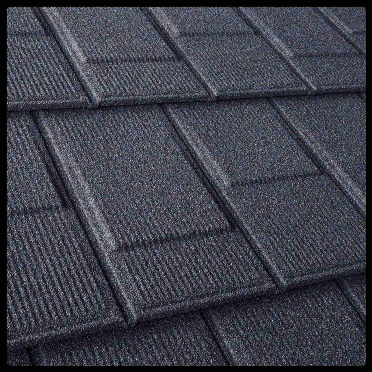 Композитная черепица Metrotile iSHINGLE (Айшингл) Black 1 Композитная черепица Metrotile iSHINGLE (Айшингл) Black