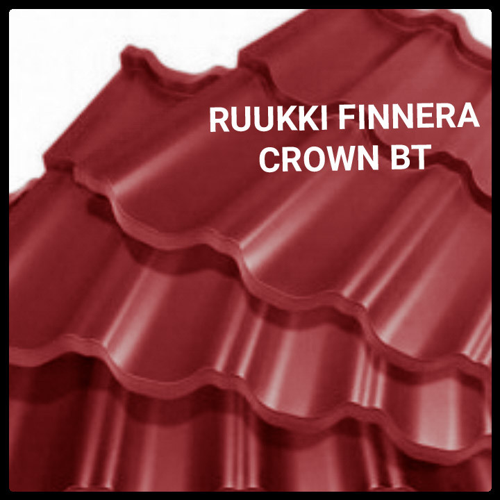 Модульная черепица Ruukki Finerra RR 29 | CROWN BT | 1 Модульная черепица Ruukki Finerra RR 29 | CROWN BT |