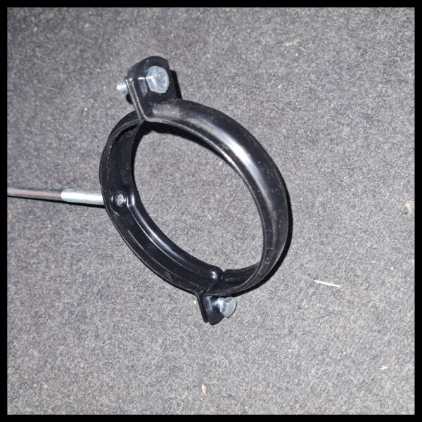 Хомут трубы Металлический, 160 мм Gamrat Ø90 (Система 125/90)