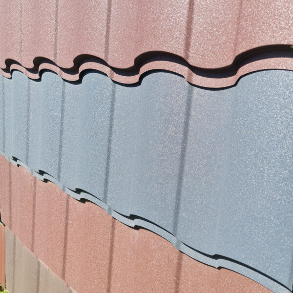 Металлочерепица Тревизо 0,45 мм Ral 7024 мат ThermaSteel Италия