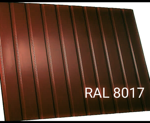 Профнастил C-10 тип П / RAL 8017 / 0,45 мм / Термастил