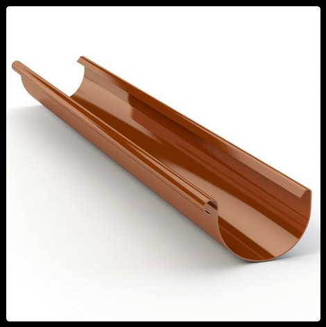 Желоб водосточный Gamrat Ø125, 3 метра (Система 125/90)