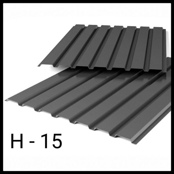 Профнастил Н 15 (0,45 мм) ПСМ профиль Украина
