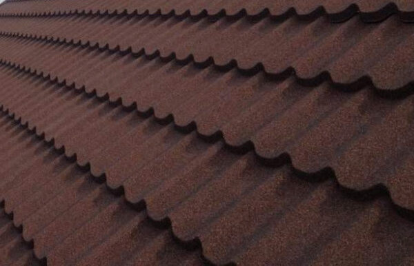 Композитная черепица QueenTile Standard 6-тайловый Brown