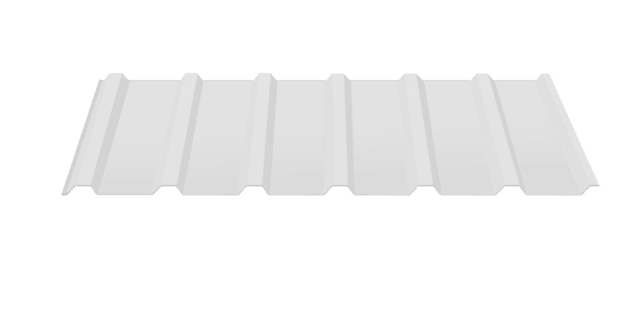 Профнастил С-18 RAL 9003 (белый) PE 0.45 кровля 1 Профнастил С-18 RAL 9003 (белый) PE 0.45 кровля