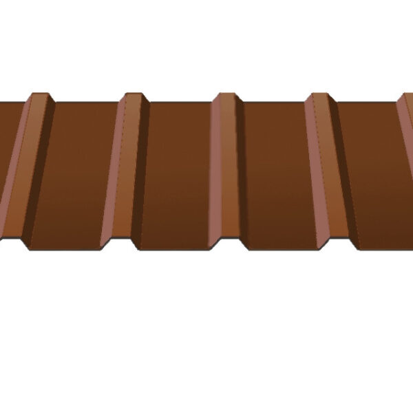 Профнастил С-18 RAL 8017 (коричневый) PE 0.45 кровля