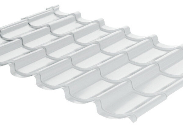 Металлочерепица RAUNI RAL 9003 (белая) 0,45
MINI металл Китай