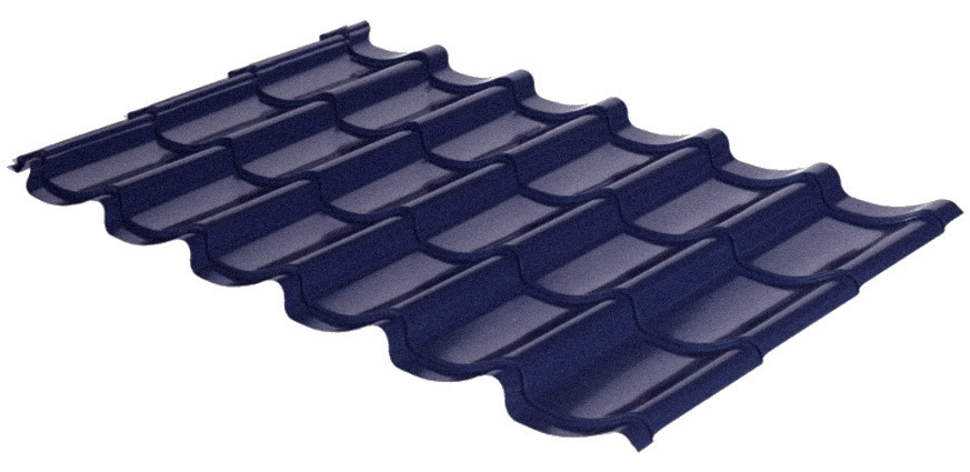 Металлочерепица RAL 7024 (темно-серая) MAT 0,45 Mini Корея 1 Металлочерепица RAL 7024 (темно-серая) MAT 0,45 Mini Корея