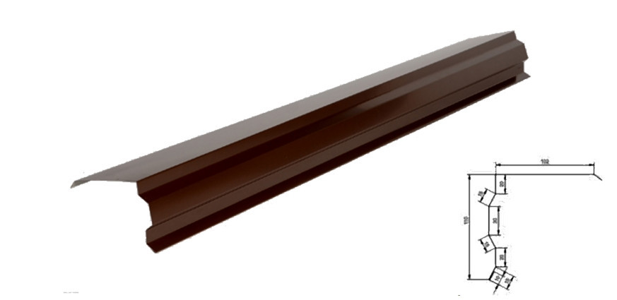 Планка торцевая №2 1 Планка торцевая №2