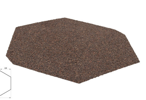 Заглушка конька треугольного большая Queentile