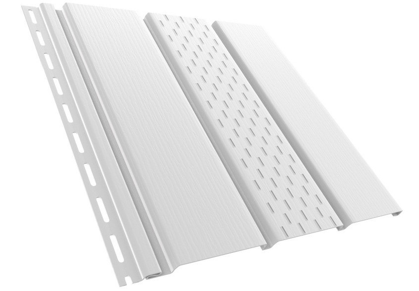 Софит Asko белый (панель 3,5 м * 0,305 м) 1 Софит Asko белый (панель 3,5 м * 0,305 м)