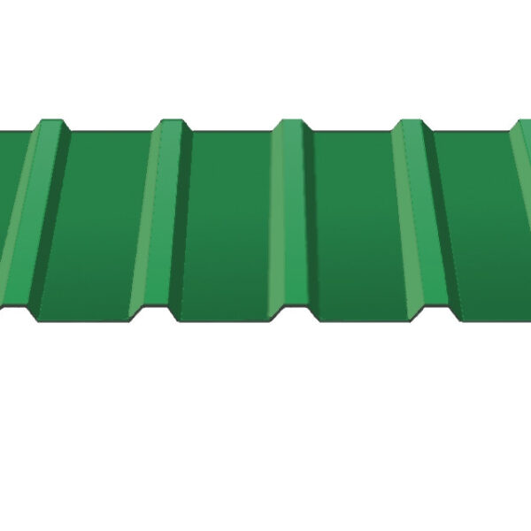 Профнастил кровельный С-18 (цвет 6005 - зеленый, глянец) металл Китай
