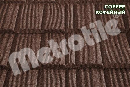 Композитная черепица Metrotile WOOD (вуд) Coffee Киев-Обухов