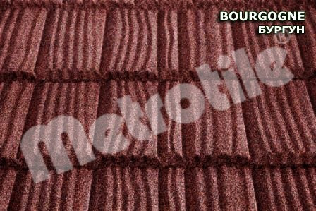 Композитная черепица Metrotile WOOD (вуд) Bourgogne Бельгия