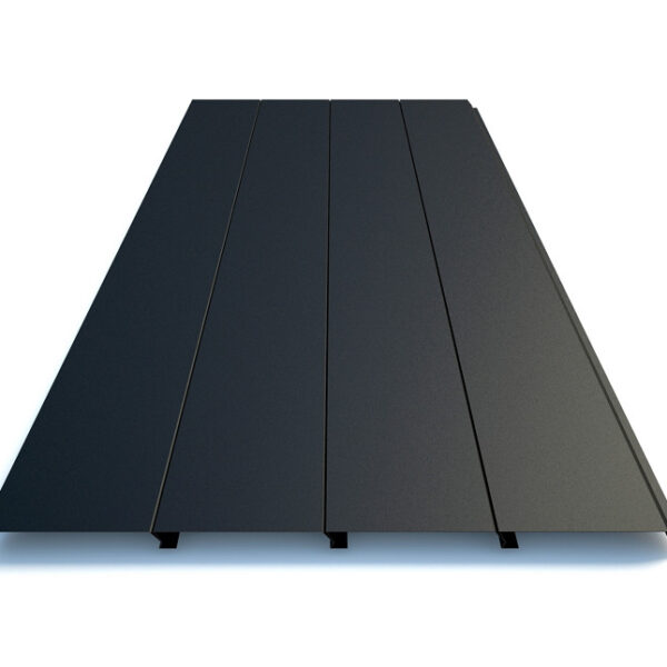 Фасадные панели "Либерти" RAL 8017 0,5 мм глянец, Италия Arvedi