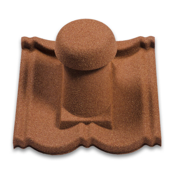 Кровельный вентилятор (аэратор) Metrotile HV110 цвет кофе iPanel