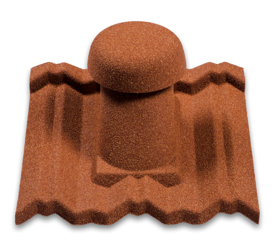 Кровельный вентилятор (аэратор) Metrotile HV110 цвет кофе Classic 1 Кровельный вентилятор (аэратор) Metrotile HV110 цвет кофе Classic