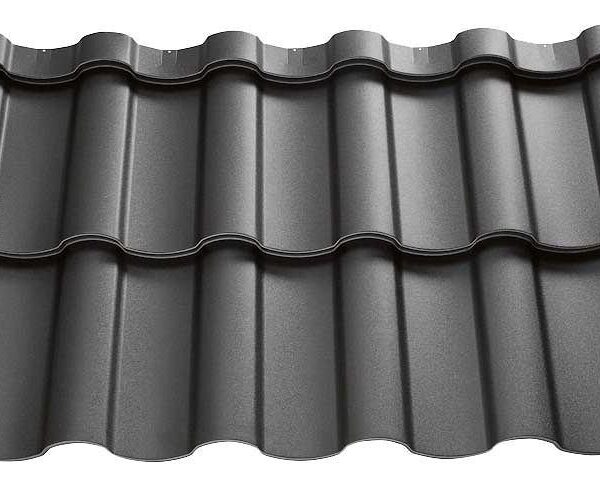 Модульная черепица Арад | ARAD Modus | Blachy Pruszynski | PURMAT | RAL 9005 | 0,756 m2 |