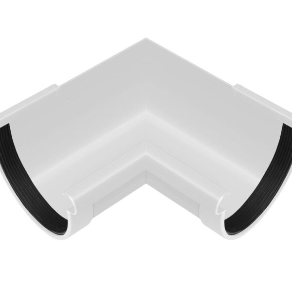 Угол желоба 90° - RainWay 130 mm