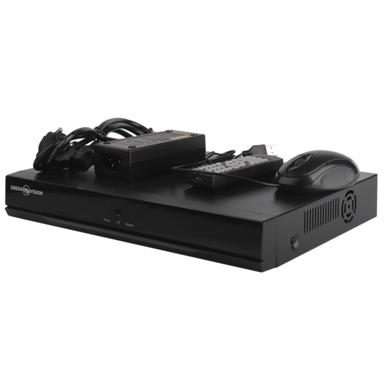 IP видеорегистратор 32-канальный 5MP NVR GreenVision GV-N-S002/32 1 IP видеорегистратор 32-канальный 5MP NVR GreenVision GV-N-S002/32