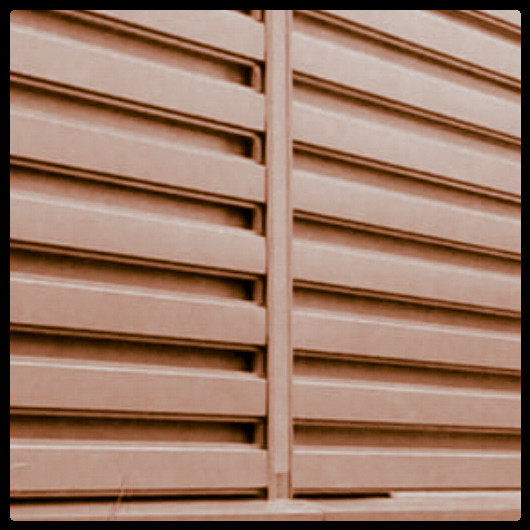 Ламель для забора Ранчо 130 мм / 0,45 мм / РЕМА RAL 8004-0,45мм