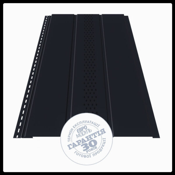 Софит металлический 0,5 мм MAT ArcelorMittal Ral 9005