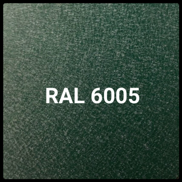 Гладкий лист POLYSTEEL - 0,45 мм / 1250 мм / PEMA / RAL 6005 темно зеленый