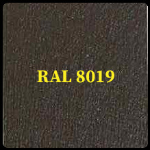 Гладкий лист POLYSTEEL - 0,45 мм / 1250 мм / PEMA / RAL 8019 темно коричневый