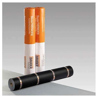 Кровельная ТПО мембрана Bauder THERMOFIN F 20