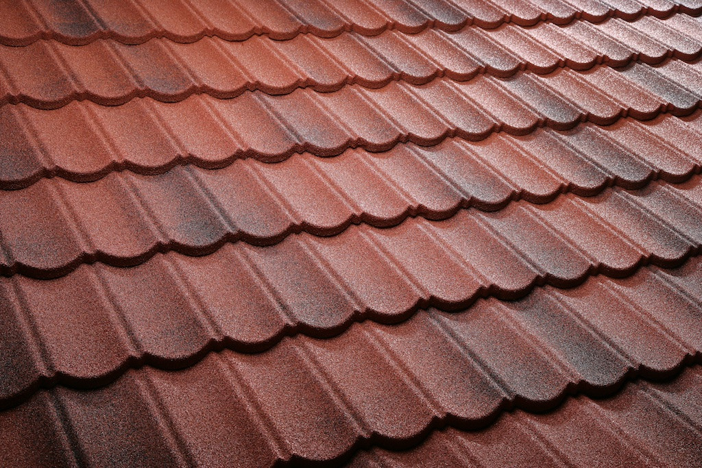 Композитная черепица Polytuil Антично-красный 1 Композитная черепица Polytuil Антично-красный