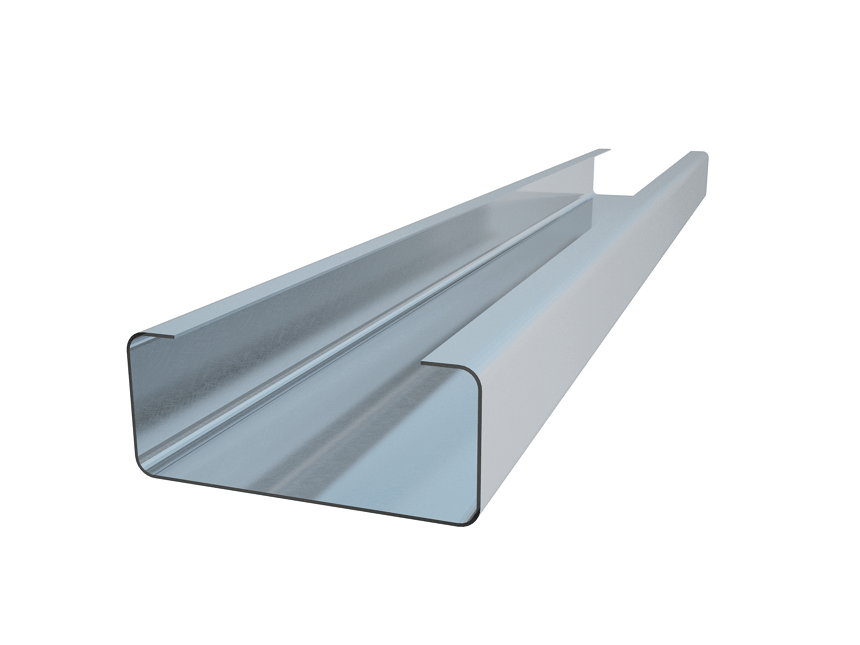 C - профиль оцинкованный ЛСТК (16*55*150*55*16*1 мм) 1 C - профиль оцинкованный ЛСТК (16*55*150*55*16*1 мм)