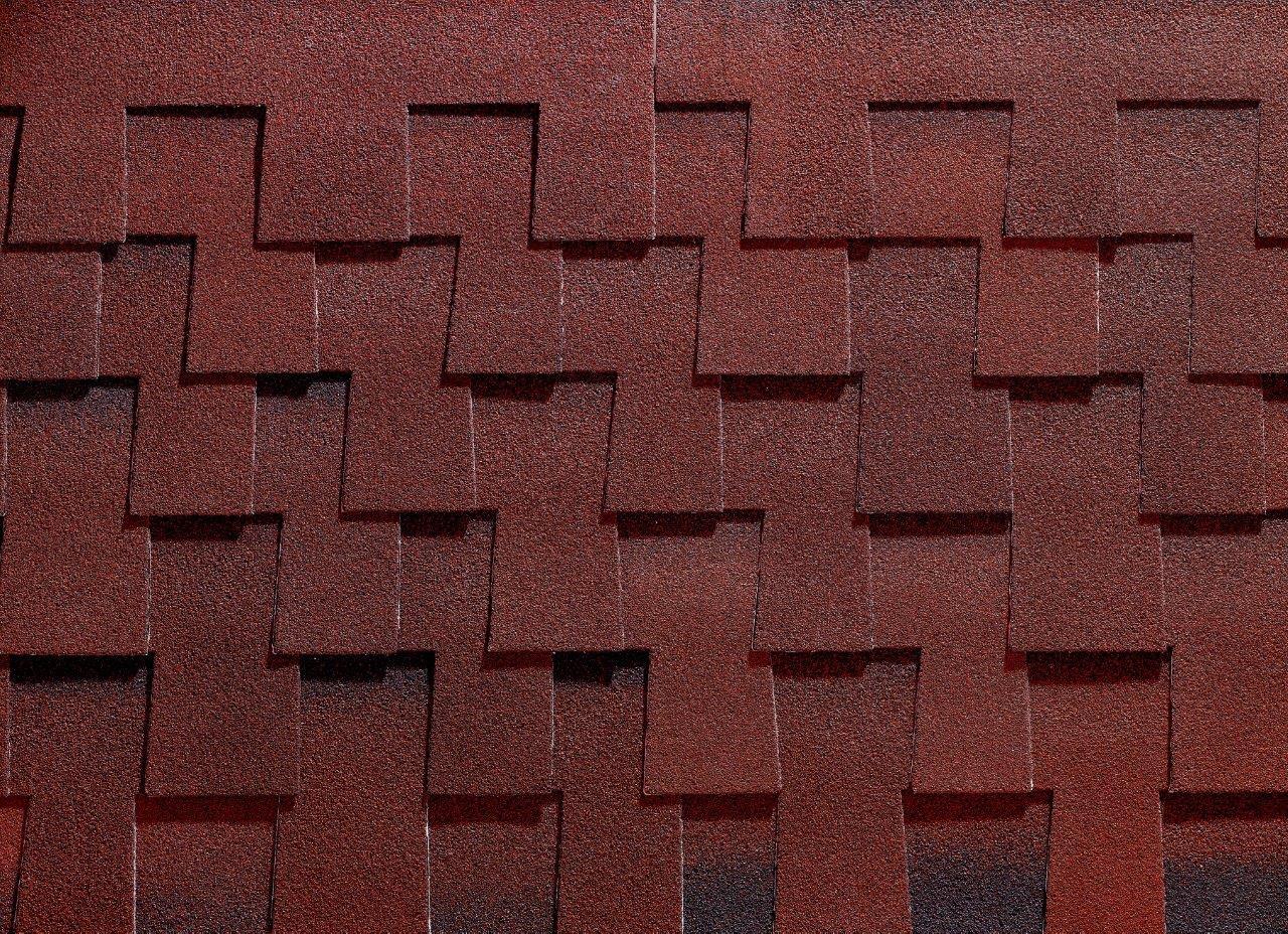 Битумная черепица BTM Shingle Dragon Flex Kirmizi 1 Битумная черепица BTM Shingle Dragon Flex Kirmizi