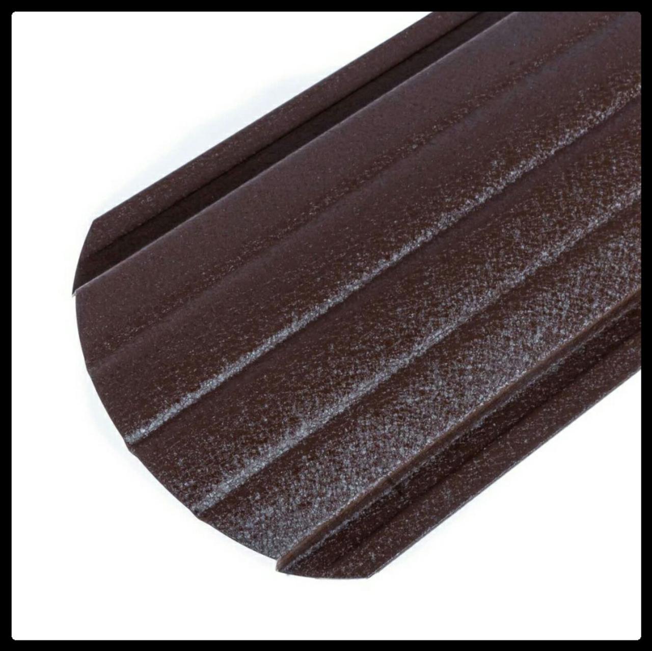 Металлический штакетник 0,45 х 105 мм | MAT | RAL 8017 1 Металлический штакетник 0,45 х 105 мм | MAT | RAL 8017