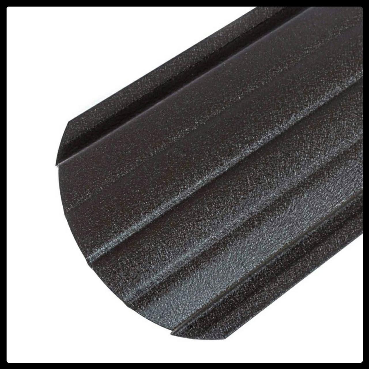 Металлический штакетник 0,45 х 105 мм | MAT | RAL 8019 1 Металлический штакетник 0,45 х 105 мм | MAT | RAL 8019