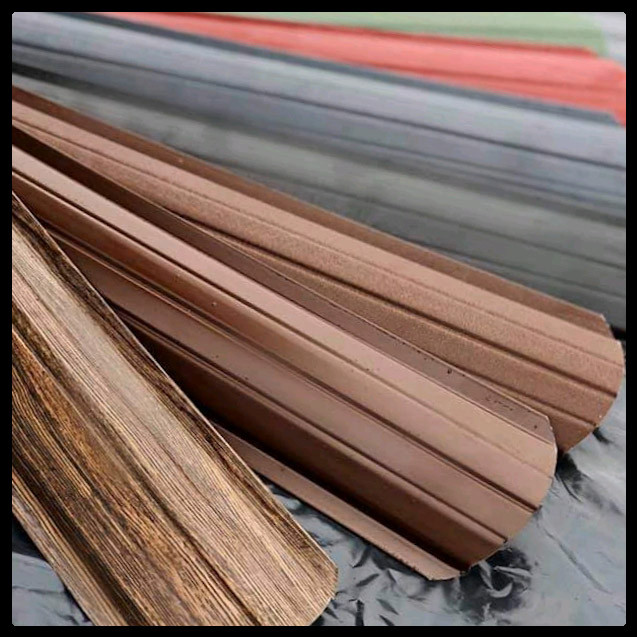 Металлический штакетник 0,5 х 105 мм | MAT | RAL 1 Металлический штакетник 0,5 х 105 мм | MAT | RAL