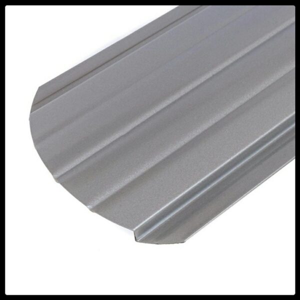 Металлический штакетник 0,4 х 105 мм | PE | RAL 9006