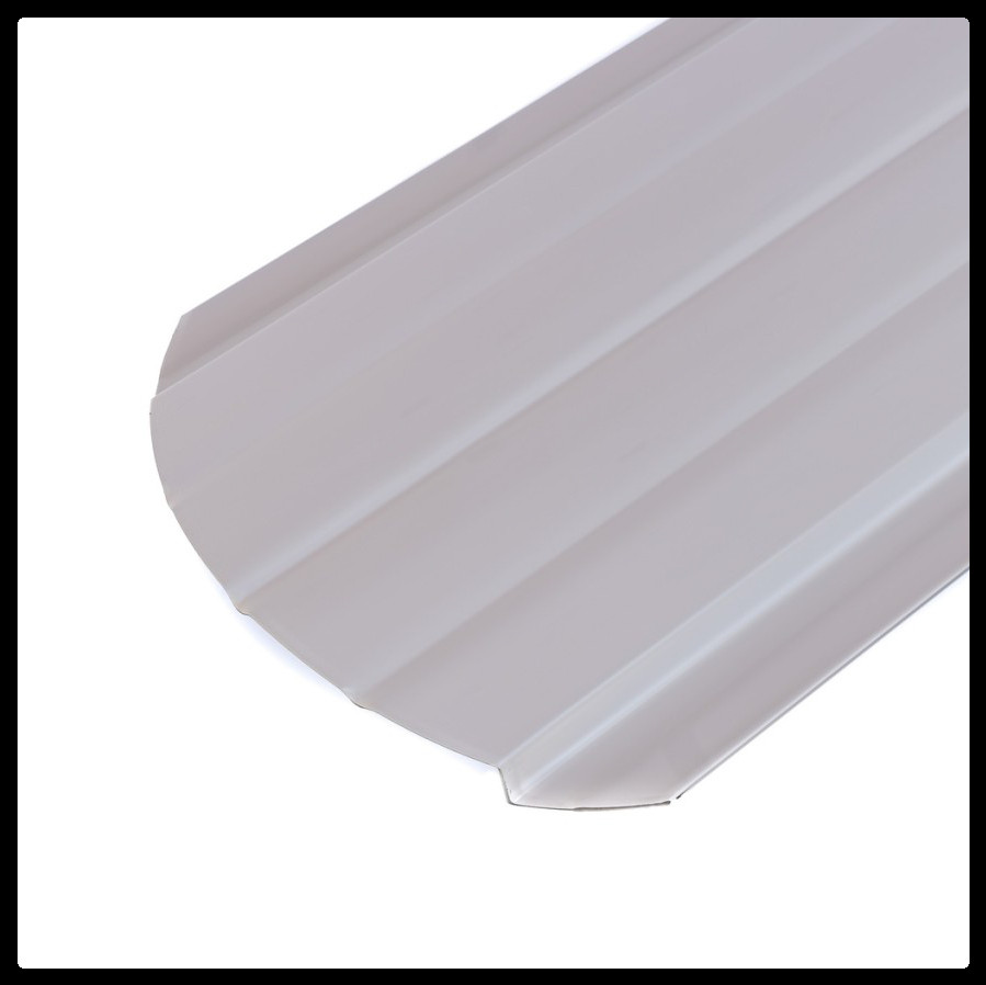 Металлический штакетник 0,4 х 105 мм | PE | RAL 9003 1 Металлический штакетник 0,4 х 105 мм | PE | RAL 9003