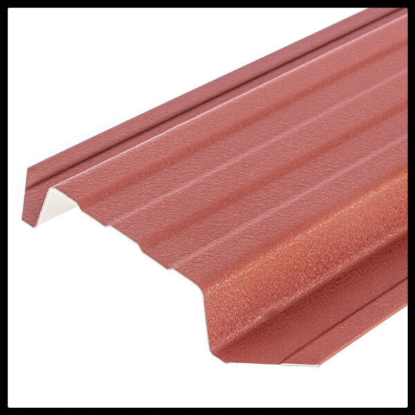 Металлический штакетник 0,5 х 115 мм | MAT | RAL 8004 Терракоттовый