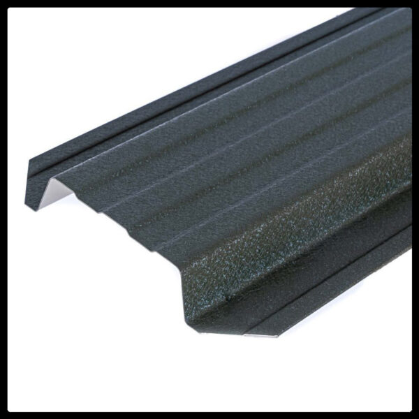 Металлический штакетник 0,5 х 115 мм | MAT | RAL 9005 черный